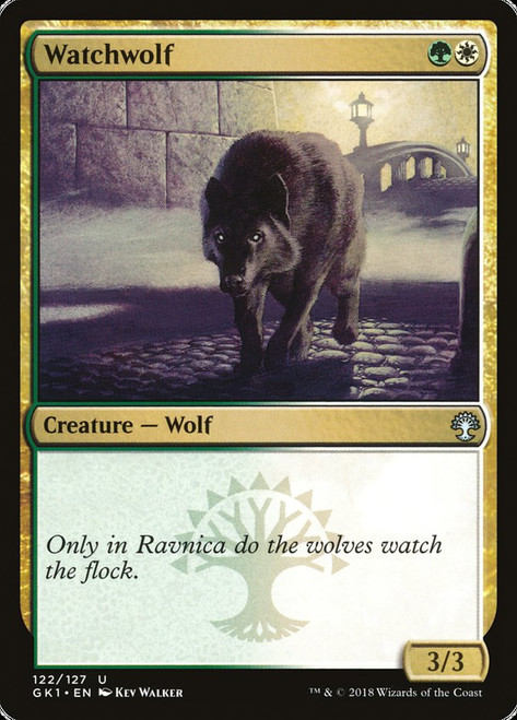 Watchwolf\nGuild Kit\nSingle\nMagic The Gathering