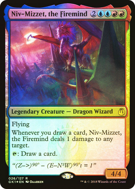 Niv-Mizzet, the Firemind
Guild Kit - Guilds of Ravnica
Single
Magic: The Gathering