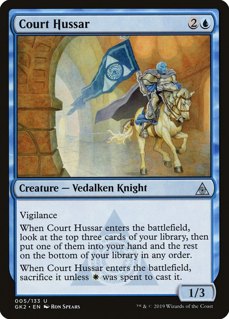 Court Hussar\nGuild Kit\nSingle\nMagic The Gathering