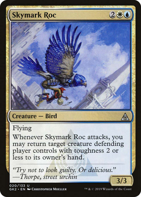 Skymark Roc
Guild Kit - Ravnica Allegiance
Single
Magic: The Gathering