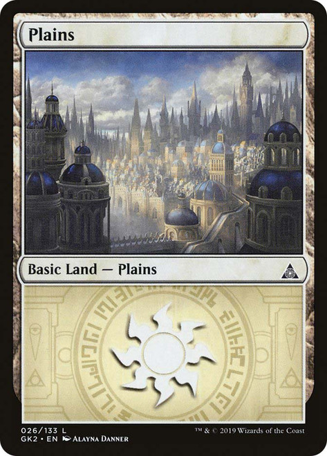 Plains (#026) (Azorius)
Guild Kit - Ravnica Allegiance
Single
Magic: The Gathering