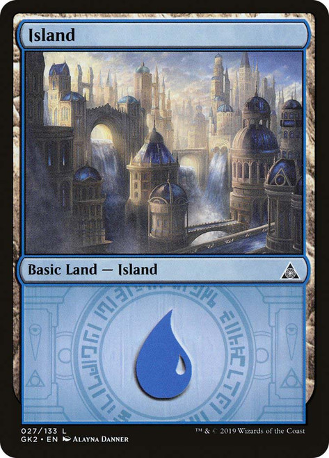Island (#027) (Azorius)
Guild Kit - Ravnica Allegiance
Single
Magic: The Gathering