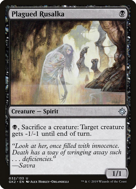 Plagued Rusalka\nGuild Kit\nSingle\nMagic The Gathering