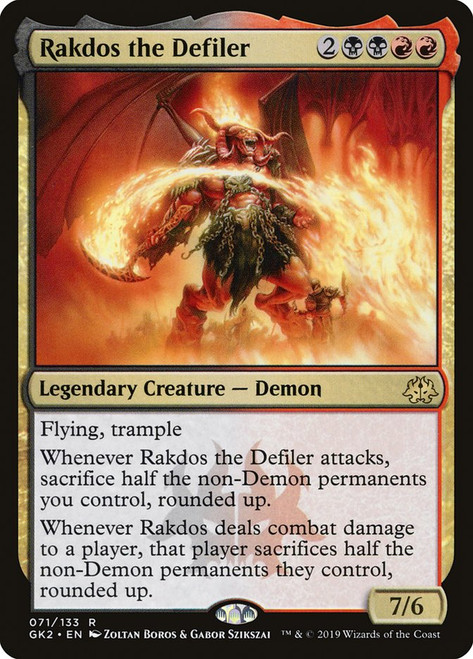 Rakdos the Defiler\nGuild Kit\nSingle\nMagic The Gathering