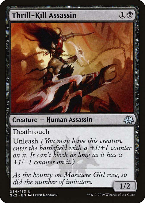 Thrill-Kill Assassin
Guild Kit - Ravnica Allegiance
Single
Magic: The Gathering