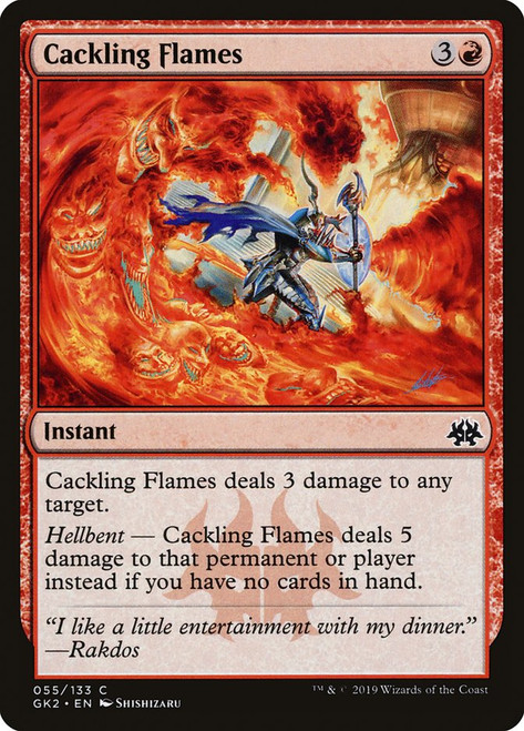Cackling Flames\nGuild Kit\nSingle\nMagic The Gathering