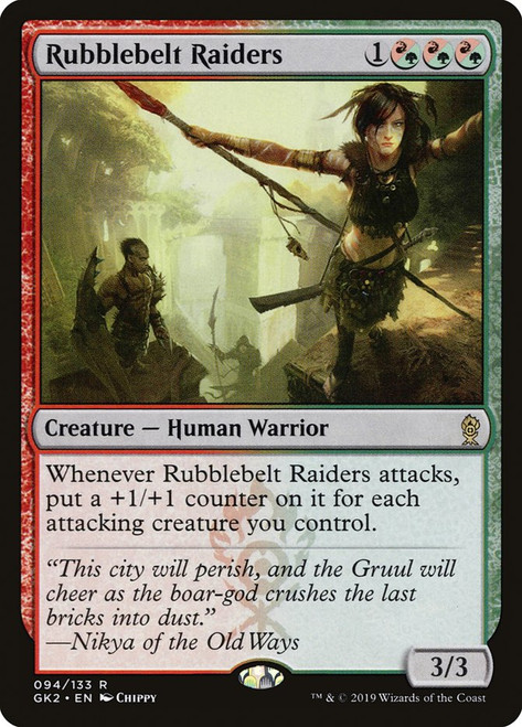 Rubblebelt Raiders\nGuild Kit\nSingle\nMagic The Gathering
