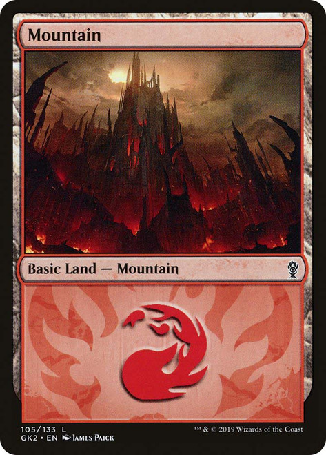 Mountain (#105) (Gruul)
Guild Kit - Ravnica Allegiance
Single
Magic: The Gathering