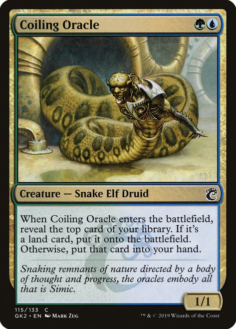Coiling Oracle\nGuild Kit\nSingle\nMagic The Gathering