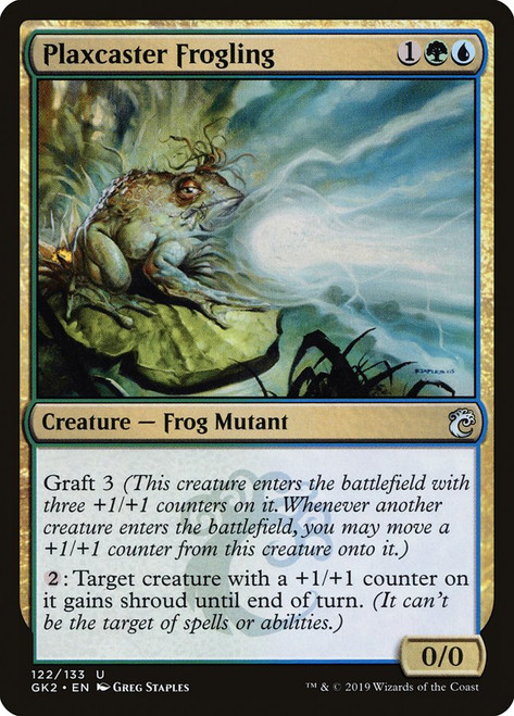 Plaxcaster Frogling\nGuild Kit\nSingle\nMagic The Gathering