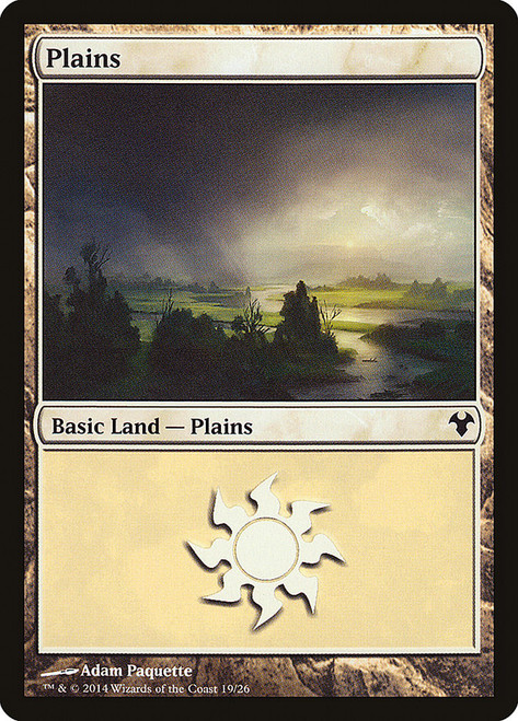 Plains\nModern Event Deck\nSingle\nMagic The Gathering
