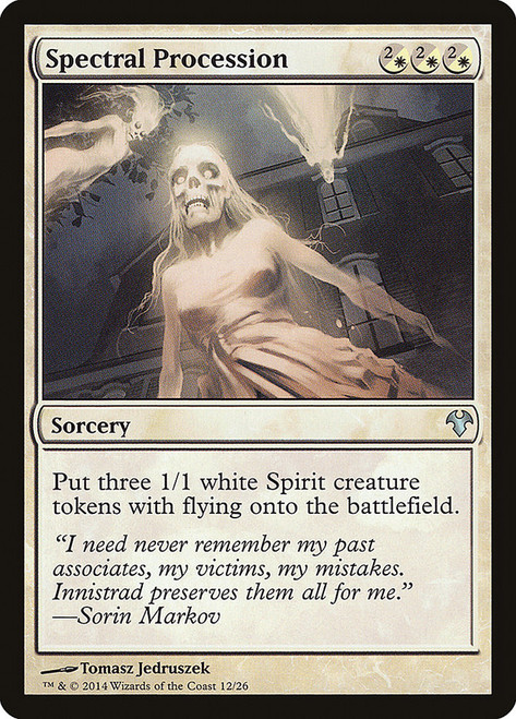 Spectral Procession\nModern Event Deck\nSingle\nMagic The Gathering