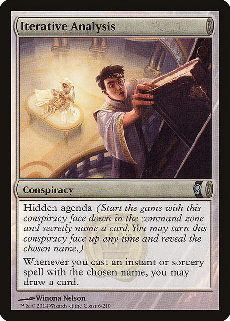 Iterative Analysis\nConspiracy: 2014 Edition\nSingle\nMagic The Gathering