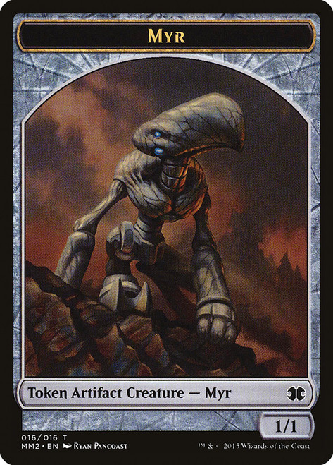 {Myr Token}\nModern Masters: 2015 Edition\nSingle\nMagic The Gathering