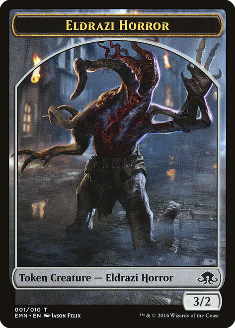 {Eldrazi Horror Token}\nEldritch Moon\nSingle\nMagic The Gathering