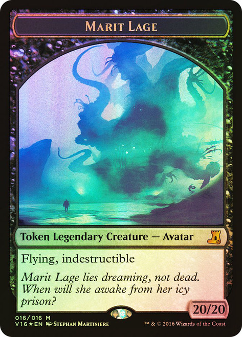 {Marit Lage Token}\nFrom the Vault: Lore\nSingle\nMagic The Gathering