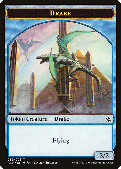 {Drake Token}\nAmonkhet\nSingle\nMagic The Gathering