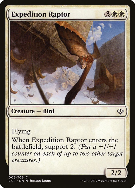 Expedition Raptor\nArchenemy: Nicol Bolas\nSingle\nMagic The Gathering