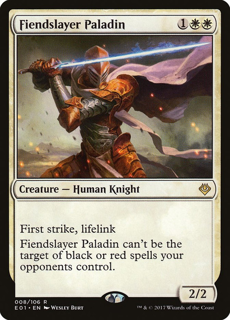 Fiendslayer Paladin\nArchenemy: Nicol Bolas\nSingle\nMagic The Gathering
