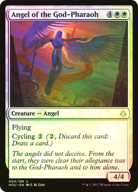Angel of the God-Pharaoh\nHour of Devastation\nSingle\nMagic The Gathering