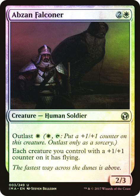 Abzan Falconer\nIconic Masters\nSingle\nMagic The Gathering