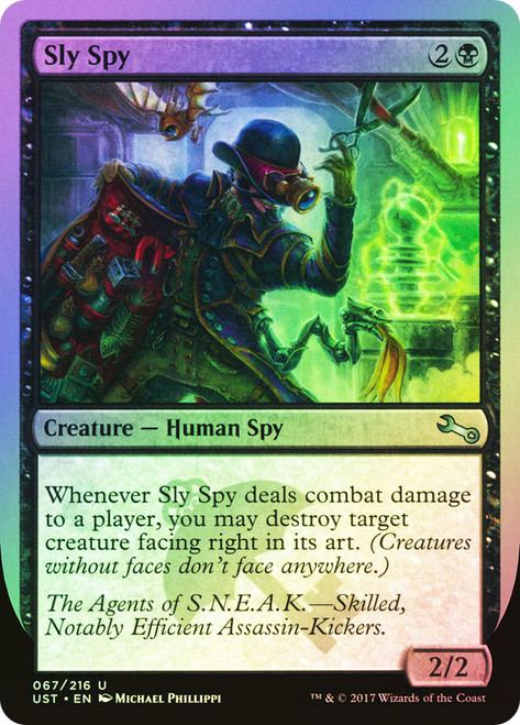 Sly Spy (Destroy Creature Facing Right) | Unstable | Star