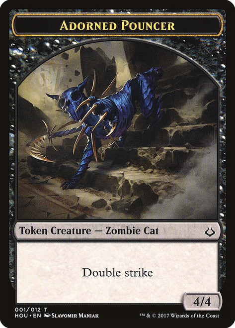 {Adorned Pouncer Token} // {Horse Token}\nHour of Devastation\nSingle\nMagic The Gathering
