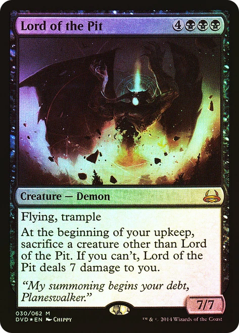 Lord of the Pit\nDuel Decks: Anthology\nSingle\nMagic The Gathering