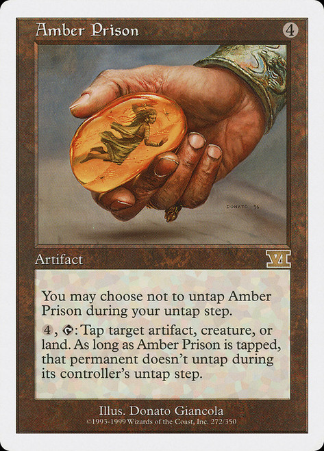 Amber Prison\n6th Edition\nSingle\nMagic The Gathering
