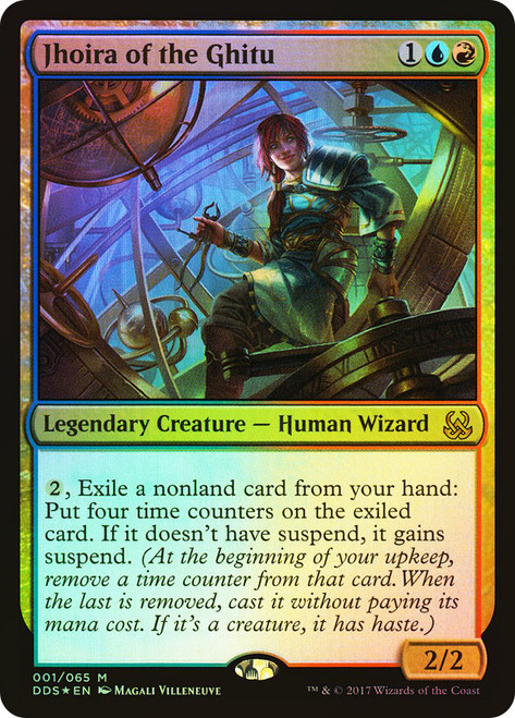 Jhoira of the Ghitu\nDuel Decks: Mind vs. Might\nSingle\nMagic The Gathering