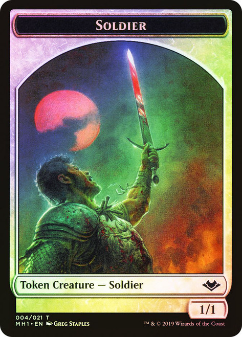 {Soldier Token}\nModern Horizons\nSingle\nMagic The Gathering