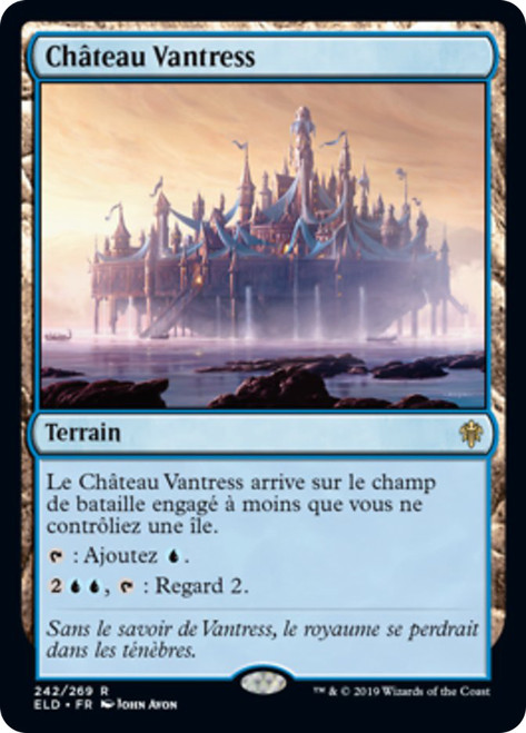 Castle Vantress
Throne of Eldraine - French
Single
Magic The Gathering