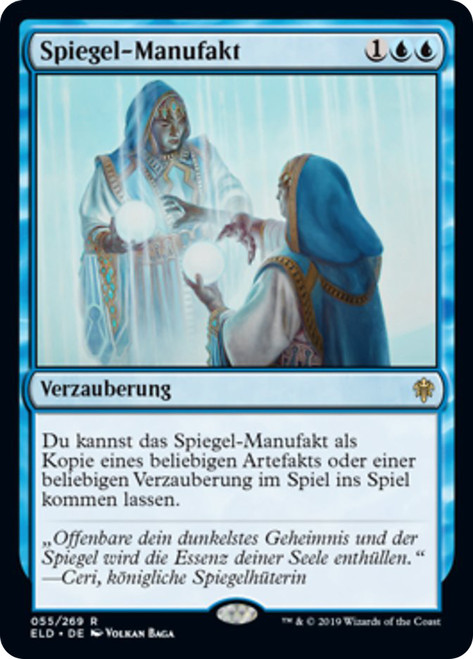 Mirrormade
Throne of Eldraine - German
Single
Magic The Gathering