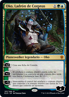 Oko, Thief of Crowns
Throne of Eldraine - Spanish
Single
Magic The Gathering