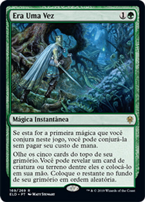 Once Upon a Time | Throne of Eldraine - Portuguese | Star City Games