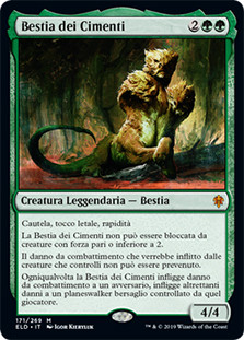 Questing Beast
Throne of Eldraine - Italian
Single
Magic The Gathering
