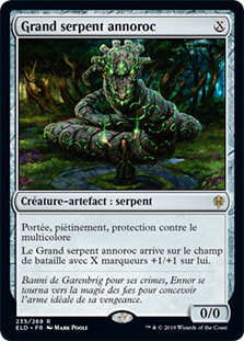 Stonecoil Serpent
Throne of Eldraine - French
Single
Magic The Gathering