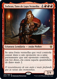 Torbran, Thane of Red Fell
Throne of Eldraine - Portuguese
Single
Magic The Gathering