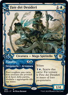 Fae of Wishes // Granted (Showcase)
Throne of Eldraine - Variants - Italian
Single
Magic The Gathering