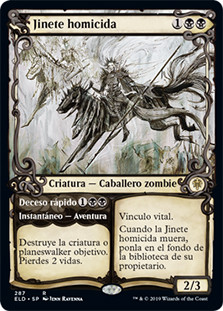 Murderous Rider // Swift End (Showcase)
Throne of Eldraine - Variants - Spanish
Single
Magic The Gathering