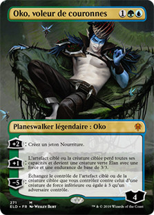 Oko, Thief of Crowns (Borderless) | Throne of Eldraine - Variants