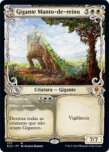 Realm-Cloaked Giant // Cast Off (Showcase)
Throne of Eldraine - Variants - Portuguese
Single
Magic The Gathering