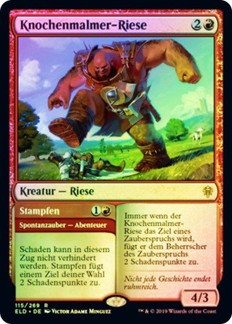 Bonecrusher Giant // Stomp
Throne of Eldraine - German
Single
Magic The Gathering