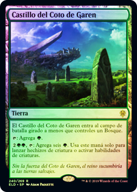 Castle Garenbrig
Throne of Eldraine - Spanish
Single
Magic The Gathering