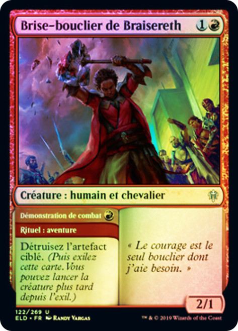 Embereth Shieldbreaker // Battle Display
Throne of Eldraine - French
Single
Magic The Gathering