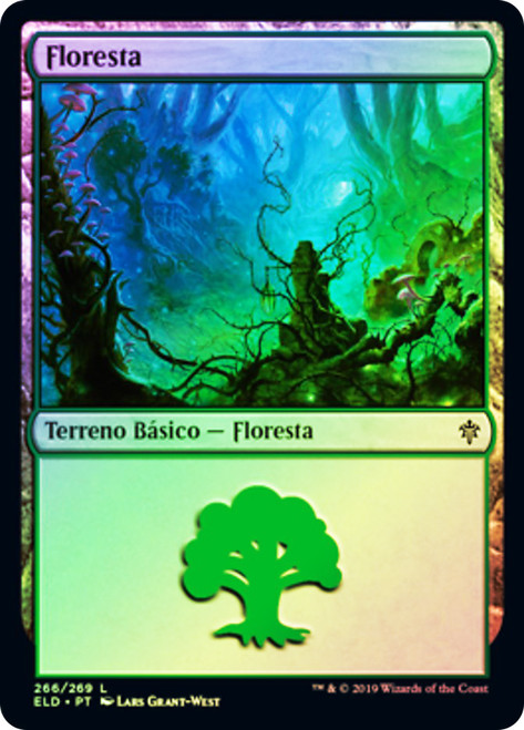 Forest (#266)
Throne of Eldraine - Portuguese
Single
Magic The Gathering