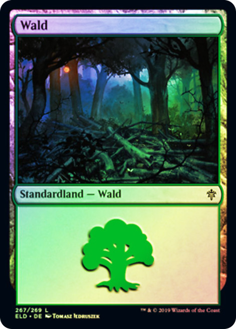 Forest (#267)
Throne of Eldraine - German
Single
Magic The Gathering