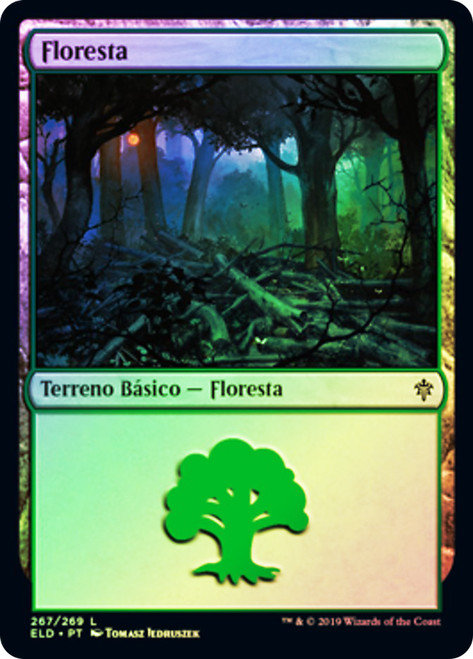 Forest (#267)
Throne of Eldraine - Portuguese
Single
Magic The Gathering