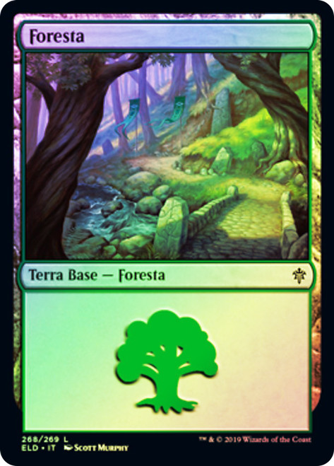 Forest (#268) | Throne of Eldraine - Japanese | Star City Games