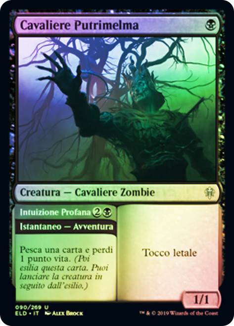 Foulmire Knight // Profane Insight
Throne of Eldraine - Italian
Single
Magic The Gathering